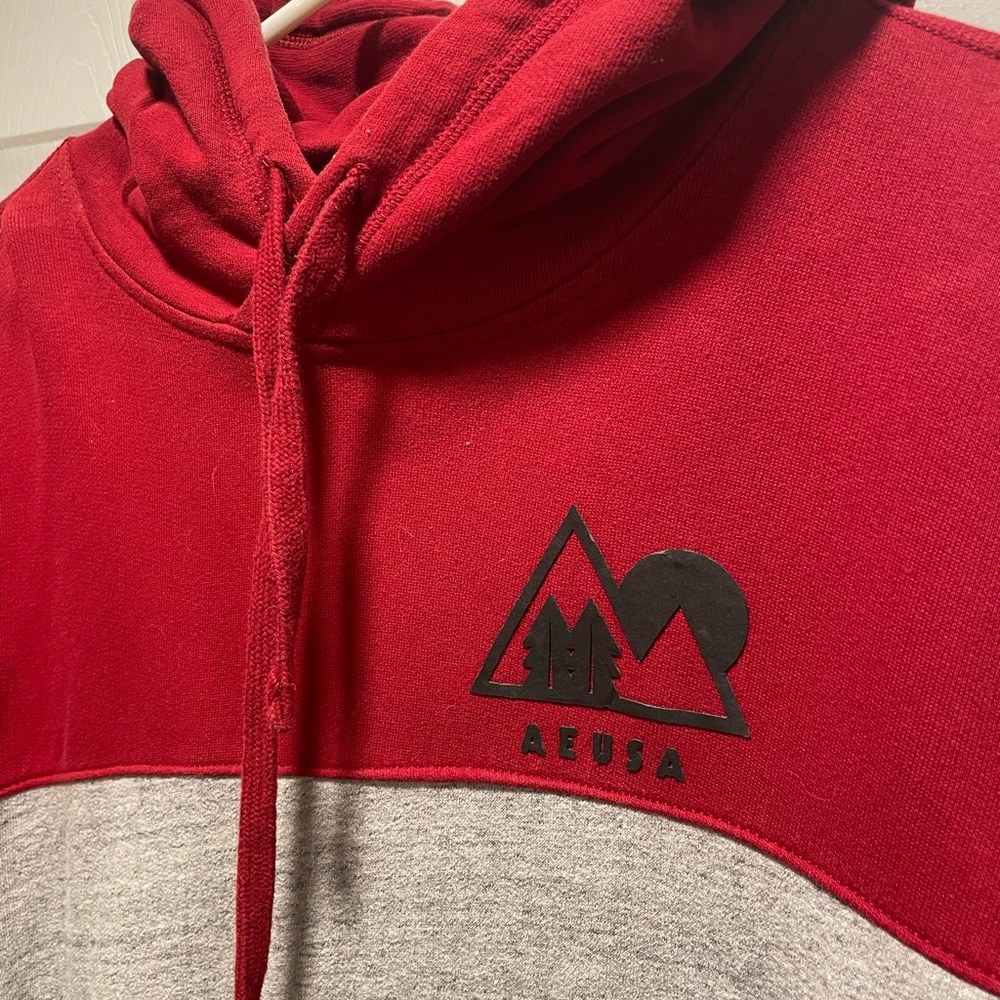 American eagle hooded tshirt